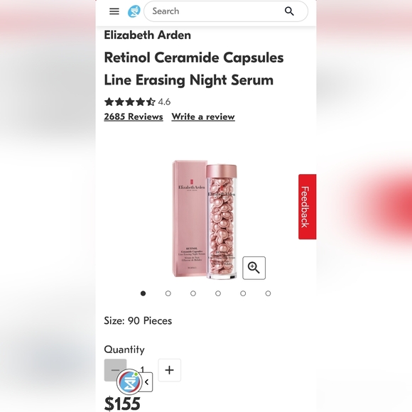 24 capsules Elizabeth Arden retionol +HPR renewing serum - Picture 4 of 4